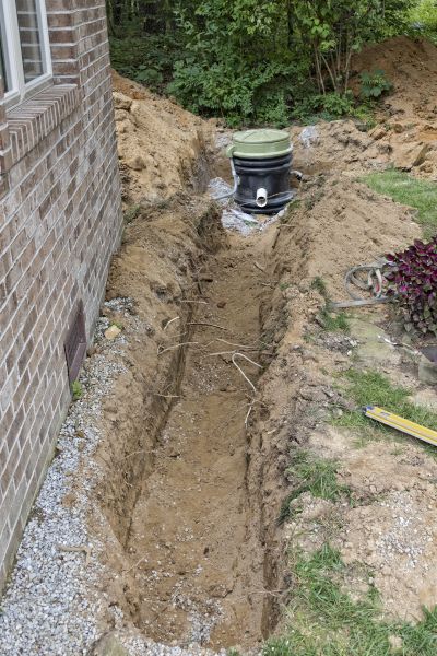 Grinder Pump Installation in Mentor