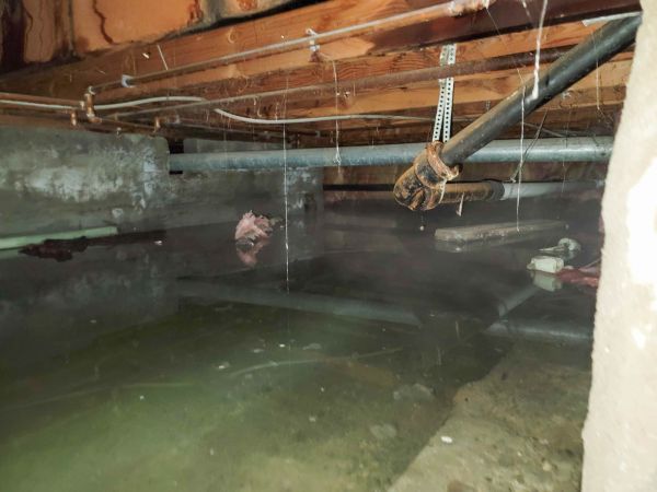 Cost of Crawlspace Drainage in Mentor