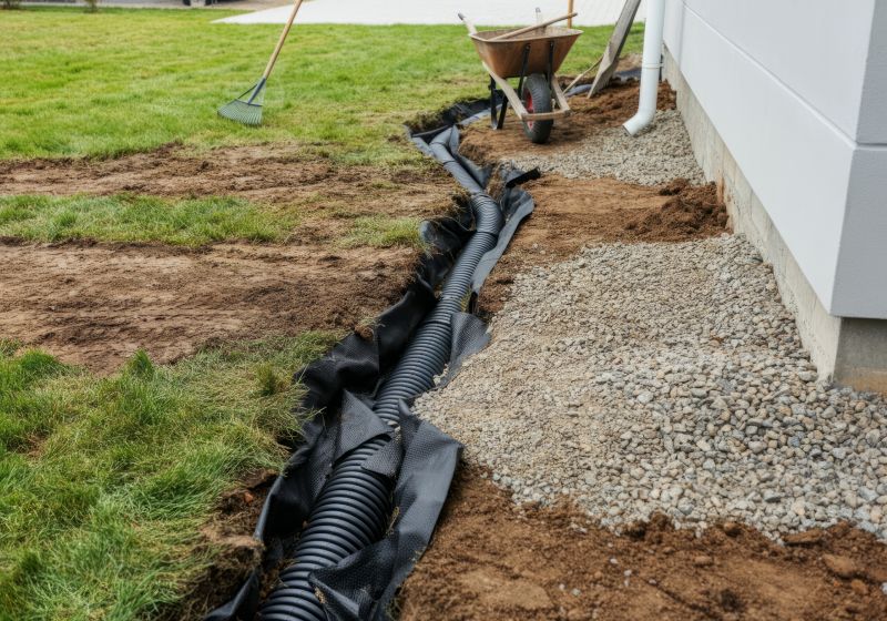 Drainage Installation Process 1